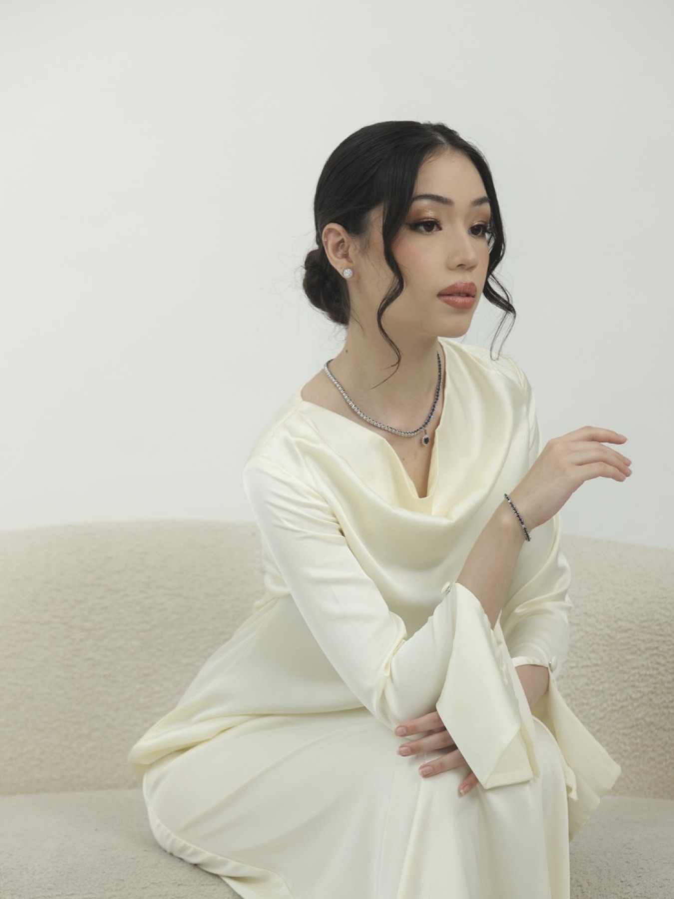 Etherea Dress in Pearl, image 5 of 5